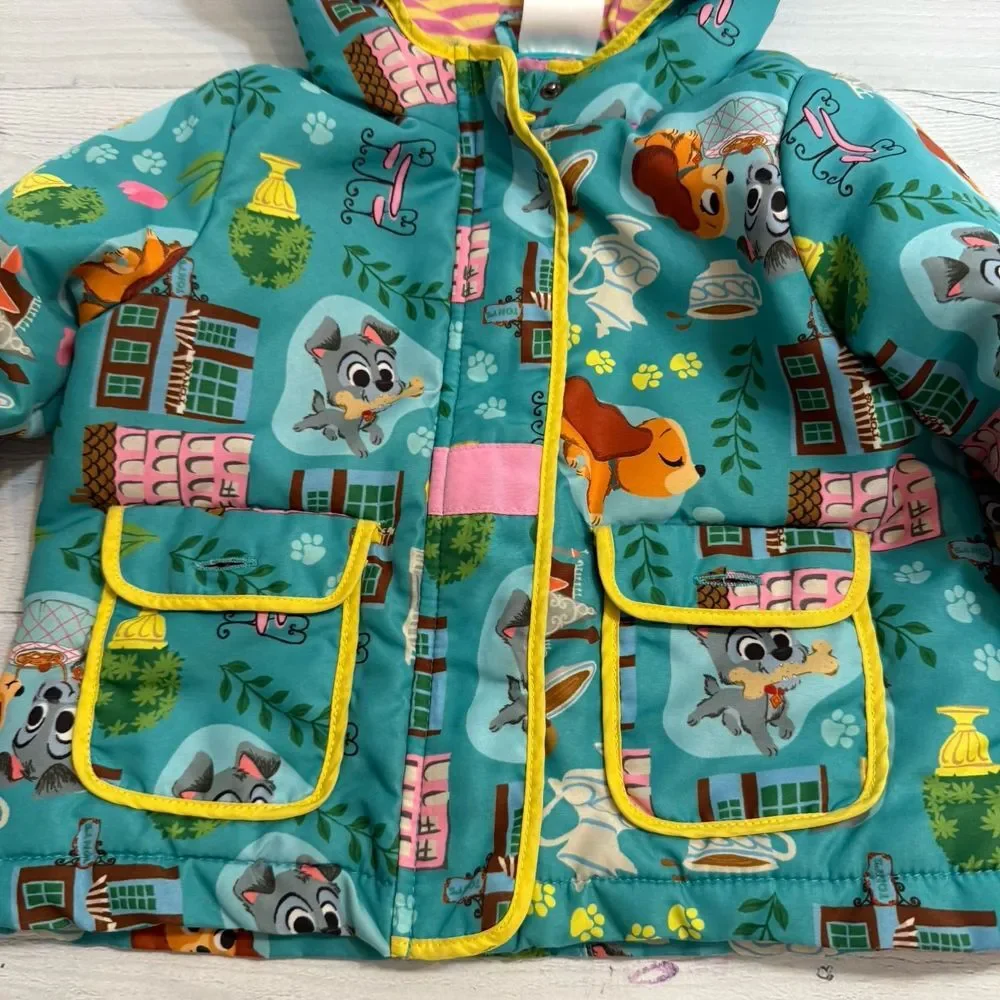 Disney girls lady and the‎ tramp jacket size 2